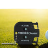 YZWDTGS Pack of 2 Mini Golf Score Shot Stroke Counter Clicker Keychain for Golf Game Scorekeeper Outdoor Sport Scoreboard (2)