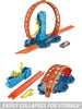 Hot Wheels Track Builder Unlimited Playset Loop Kicker Pack, 10 Track Component Parts & 1:64 Scale Toy Car