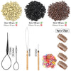 Hair Tinsel Kit (48 Inch,12 Colors, 3600 strands), Fairy Tinsel Hair Extensions with Tools - Glitter Hair Tinsel Heat Resistant Accessories (48 Inches, Hair Tinsel Kit 3600 Strands