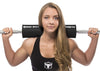 Advanced Squat Pad - Barbell Pad for Squats, Lunges & Hip Thrusts - Neck & Shoulder Protective Pad Support (Black)