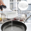 Brush Refills for OXO Dish Brush - 4 Pack Dish Brush Cleaning Soap Dispensing Head Replacement for Scrubber (White)