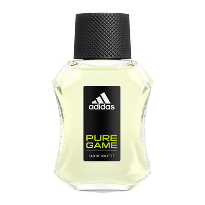 adidas Pure Game Eau De Toilette Spray for Men, 1.7 fl oz