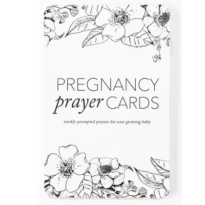 Pregnancy Prayer Cards for Parents/Grandparents (20 Cards) by Duncan & Stone - One-of-a-Kind Pregnancy Congratulations Gift - Bible Verse Cards - New Mom Esntialsse