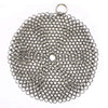 316 Premium Stainless Steel Cast Iron Cleaner, Chainmail Scrubber for Cast Iron Pan Pre-Seasoned Pan Dutch Ovens Waffle Iron Pans Scraper Cast Iron Grill Scraper Skillet Scraper HOVhomeDEVP (7 Inch)