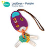 B. toys - Toy Car Keys - Key Fob with Lights & Sounds - Interactive Baby Toy - Pretend Keys for Babies, Toddlers - 10 Months + - FunKeys - Purple