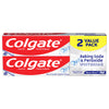 Colgate Baking Soda & Peroxide Toothpaste - Whitens Teeth, Fights Cavities & Removes Stains, Brisk Mint, 6 Oz, 2 Pack