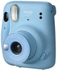 Fujifilm Instax Mini 11 Instant Camera - Sky Blue , 4.8