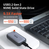 SSK 1TB Portable External NVME SSD,up to 1050MB/s Extreme Transmission Speed USBC 3.2 Gen2 Solid State Drive for Type-c Smartphone,PS5,Xbox, Laptop,MacBook/Pro/Air and More