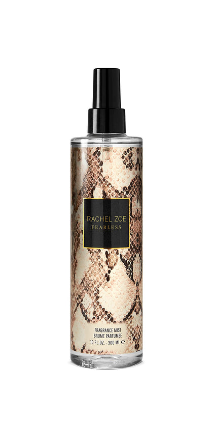 RACHEL ZOE Fearless - Body Mist for Women - Courageous and Unapologetically Bold - Opens with Verbena, Cassis and Mandarin Orange - Blends of Bright Citrus and Tropical Fruits - 10 oz