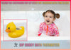 Dip Ducky Bath Thermometer - Baby Bath Floating Water Temperature Thermometer - Digital Display with Safety Temperature Warning