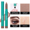 Cattle come Eyeshadow Stick, Waterproof Eye Makeup, Creamy Shimmery Mauve Taupe