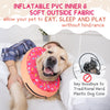 Supet Inflatable Dog Cone Collar Alternative After Surgery, Dog Neck Donut Collar Recovery E Collar for Post Surgery, Soft Dog Cone for Small Medium Puppies Cats
