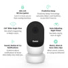 Owlet Cam 2 - Video Baby Monitor with Camera and Audio - Stream 1080p HD Video with Night Vision, 4X Zoom, Wide Angle View, and Sound, Motion and Cry Notifications - White