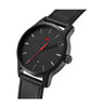 MVMT Classic II - Vintage Mens Wristwatch - Minimalist Watch - Stainless Steel Water-Resistant Watch 5 ATM/50 Meters - Premium Leather Mens Watches - Interchangeable Bands - 44mm