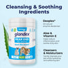 Vetnique Labs Glandex Dog Wipes for Pets Cleansing & Deodorizing Anal Gland Hygienic Wipes for Dogs & Cats with Vitamin E, Skin Conditioners and Aloe (75ct)