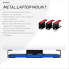 BRAINWAVZ Under Desk Laptop Holder Mount for Desk, Adhesive & Screw in, Devices Upto 1.5