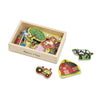 Melissa & Doug 20 Wooden Farm Magnets in a Box - Cute Barnyard Animal Fridge, Refrigerator Magnets For Toddlers Ages 2+