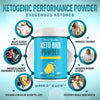 Premium Keto Bhb Exogenous Ketones Powder Supplement - Boosts Ketosis, Increases Energy & Focus, Manages Cravings, Supports Metabolism & Keto Diet - Lemon Flavor Keto Powder - 15 Servings