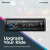 Pioneer MVH-S322BT Bluetooth Car Stereo with USB/AUX Inputs, Smartphone Connectivity, Pioneer Smart Snyc, and Hands-Free Calling for Enhanced In-Car Audio Experience