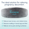 hiccapop Pregnancy Pillow Wedge for Belly Support | Maternity Wedge Pillow for Pregnancy | Belly Wedge Pillow | Pregnancy Wedge Pillows Back Support