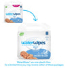 WaterWipes Plastic-Free Original Baby Wipes, 99.9% Water Based Wipes, Unscented & Hypoallergenic for Sensitive Skin, 300 Count (5 packs)