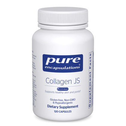 Pure Encapsulations Collagen JS | Supplement for Skin Care, Joint Health, Anti Aging, Connective Tissue, Tendons, and Ligaments* | 120 Capsules