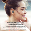 TOZO NC9 Hybrid Active Noise Cancelling Wireless Earbuds, in Ear Headphones IPX6 Waterproof Bluetooth 5.3 Stereo Earphones, Immersive Sound Premium Deep Bass Headset Matte Black