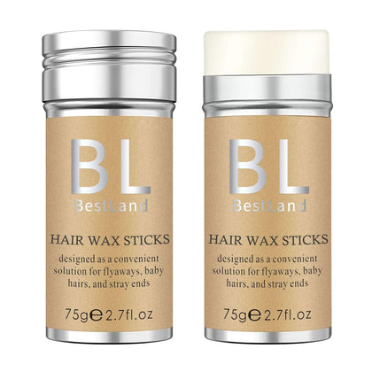 BestLand Non-greasy Styling Wax Stick for Edge Control and Frizz - 2.7 Fl Oz