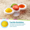 LiKee Suction Cup Spinnerz Toy Baby Bath Toys for Infants 12-18 Months Airplane Travel Toys for 1 2 Year Old Boys and Girls Gifts, Fidget Spinning Tops Stick Great Bathtub Toys for Kids Ages 1-3