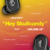 Skullcandy Grind In-Ear Wireless Earbuds, 40 Hr Battery, Skull-iQ, Alexa Enabled, Microphone, Works with iPhone Android and Bluetooth Devices - True Black