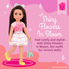 Glitter Girls by Battat - Shiny Flowers In Bloom Outfit -14