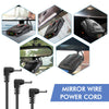 Radar Detector Hardwire Power Cord, Rearview Mirror Plug Cable, with Inline Fuse Holder,Suitable for Uniden Escort Beltronics Valentine One Cobra Whistler Radar Detector,3-Piece Set,16 '' (DC3.5)