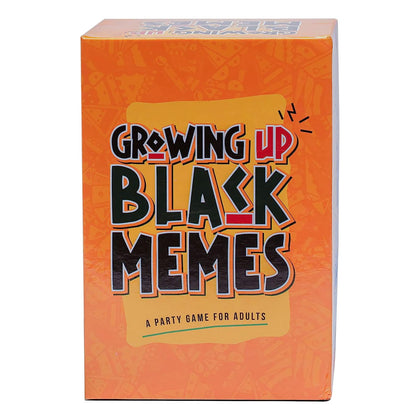 Out Of Bounds Growing Up: Black Memes - A Party Game for Adults, Come Up with The Best Captions, Hilarious Game Night, Ages 17+