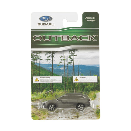 Subaru Diecast Display Model Outback Gray Metallic