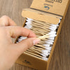 Bamboo Cotton Swabs - 1000 Count - Pointed & Spiral Heads- 100% Biodegradable Cotton Buds | Natural & Sustainable Makeup Remover | Organic Cotton Heads | Eco-Friendly | Cruelty-Free and Vegan.