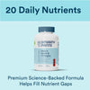 SmartyPants Multivitamin for Men, Gummies: Omega 3 Fish Oil (EPA/DHA), Methylfolate, CoQ10, Vitamin D3, C, Vitamin B12, B6, Vitamin A, K & Zinc for Immune Support, 180 Gummies (30 Day Supply)