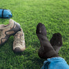 TechWare Pro Ankle Compression Socks - Plantar Fasciitis Socks. Ankle Brace & Foot Support. (Black Medium)