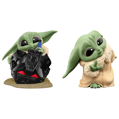 STAR WARS The Bounty Collection Series 5, 2-Pack Grogu Figures, 2.25-Inch-Scale Helmet Hijinks, Peek-A-Boo, Toy for Kids Ages 4 and Up