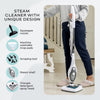 Steam and Go Steam Mop Floor Steamer with Handheld Steam Cleaner for Tile and Grout, Hardwood Floors, Laminate, Glass, Fabric, Upholstery, Garments, Metal, Carpet, Granite and Countertops