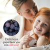 Genexa Kids Pain and Fever Reducer | Childrens Acetaminophen, Dye Free, Chewable Tablets for Kids 2-11 | Delicious Organic Grape Flavor | 80 mg | 24 Count