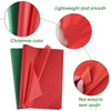 MIAHART 60 Christmas Tissue Paper Sheets 50*35cm Christmas Wrapping Paper for DIY and Craft Gift Bags Decorations (Red, Green, and White)