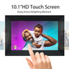 Digital Photo Frame 10.1 Inch WiFi Picture IPS HD Touch Screen Smart Cloud Photo Frame with 16GB Storage, Auto-Rotate, Easy Setup to Share Photos or Videos Remotely via AiMOR APP (Black)