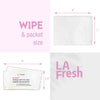 LA Fresh Makeup Remover Wipes with Vitamin E for Waterproof Makeup - Face Cleansing Wipes, Case of 50ct Facial Wipes - Skin Care Travel Essentials