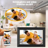 Digital Picture Frame WiFi 10.1 Inch Smart Digital Photo Frame with 1280x800 IPS HD Touch Screen, Auto-Rotate and Slideshow, Easy Setup to Share Photos or Videos Remotely via App from Anywhere