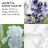 Elizabeth Arden White Tea, Women's Perfume, Eau de Toilette Spray, 3.3 Fl Oz, 2 Piece Fragrance Set