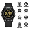 Watches for Men, Ultra-Thin Mens Digital Watch with Stopwatch Countdown Alarm LED Backlight Wide-Angle Display Waterproof Minimalist Watch for Men Gifts for Mens Womens