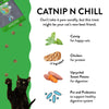 Shameless Pets Crunchy Cat Treats -  Catnip Treats for Cats with Digestive Support, Natural Ingredients Kitten Treats with Real Chicken, Healthy Flavored Feline Snacks - Catnip N Chill, 1-Pk