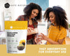 Kate Naturals Sunflower Lecithin Powder for Baking Bread, Gummies, Cooking (4oz) 100% Natural, Gluten Free, Non-GMO Substitute for Lecithin Powder for Liposomal Vitamin C, Lactation Supplement