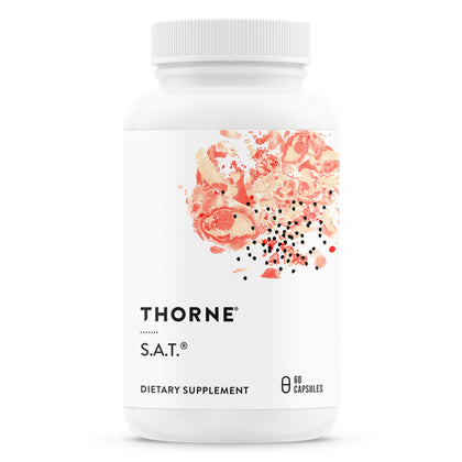THORNE S.A.T. - Silymarin, Artichoke, and Turmeric Extracts for Liver Support - 60 Capsules