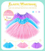 Princess Dresses for Girls Fairy Wings, BIBUTY Dress Up Clothes Pretend Play Costumes Trunk with 3 Sets of Princess Dress Up Shoes, Glitter Girls Tutu Skirts and Butterfly Wings, Toys for 3-6 yr Girls